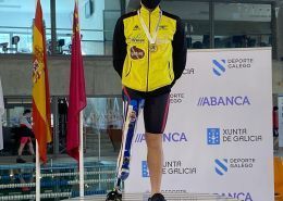 Jacobo Garrido con ortoprótesis personalizada